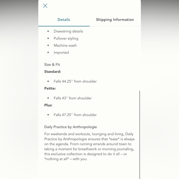 Daily Practice by Anthropologie Be Bold Racerback Twofer Dress in “Washed Black” - Picture 14 of 15